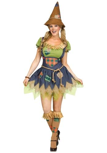Click Here to buy Sweet Scarecrow Womens Costume from HalloweenCostumes, CDN Funds & Shipping
