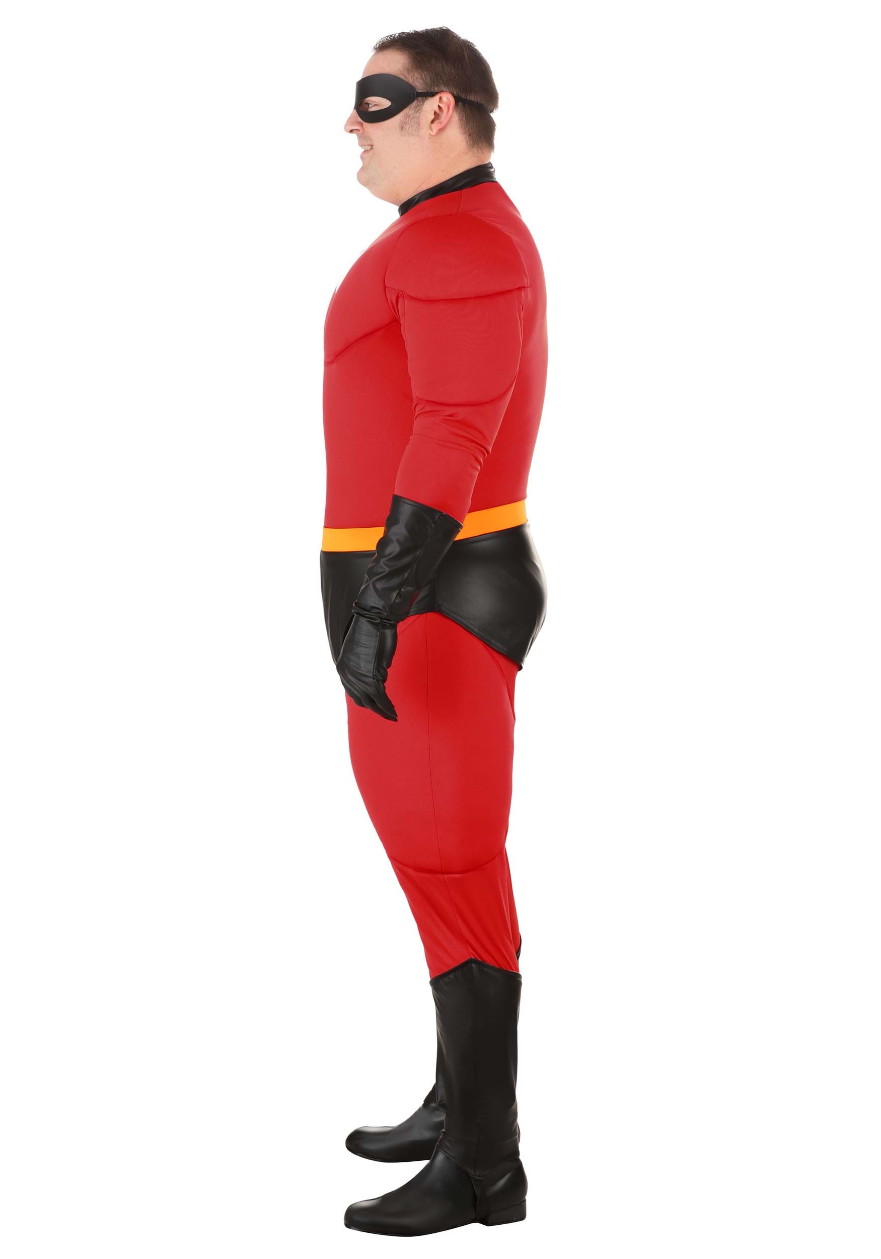 Disney The Incredibles Plus Size Deluxe Mr. Incredible Costume