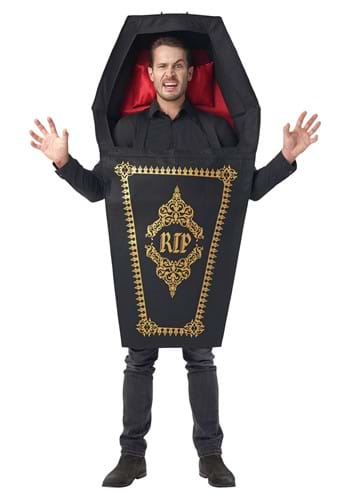 Click Here to buy Vampire Casket Adult Costume from HalloweenCostumes, CDN Funds & Shipping
