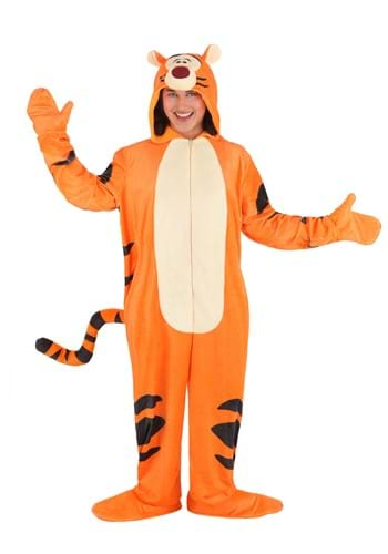 Click Here to buy Plus Size Disney Winnie the Pooh Deluxe Tigger Costume from HalloweenCostumes, CDN Funds & Shipping