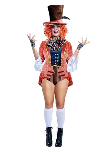 Click Here to buy Plus Size Adventurous Womens Hatter from HalloweenCostumes, CDN Funds & Shipping