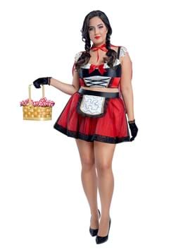 Womens Plus Size Little Red Costume