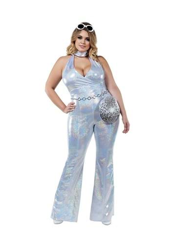 Click Here to buy Plus Size Disco Honey Womens Costume | Disco Costumes from HalloweenCostumes, CDN Funds & Shipping