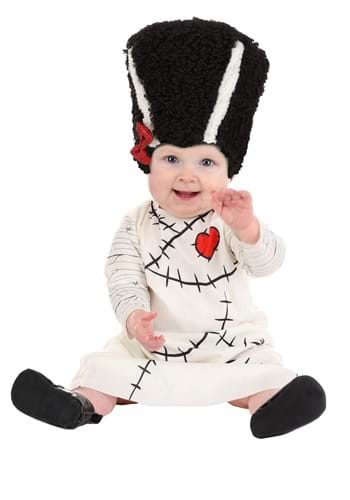 Click Here to buy Baby Bride of Frankenstein Baby Costume from HalloweenCostumes, CDN Funds & Shipping