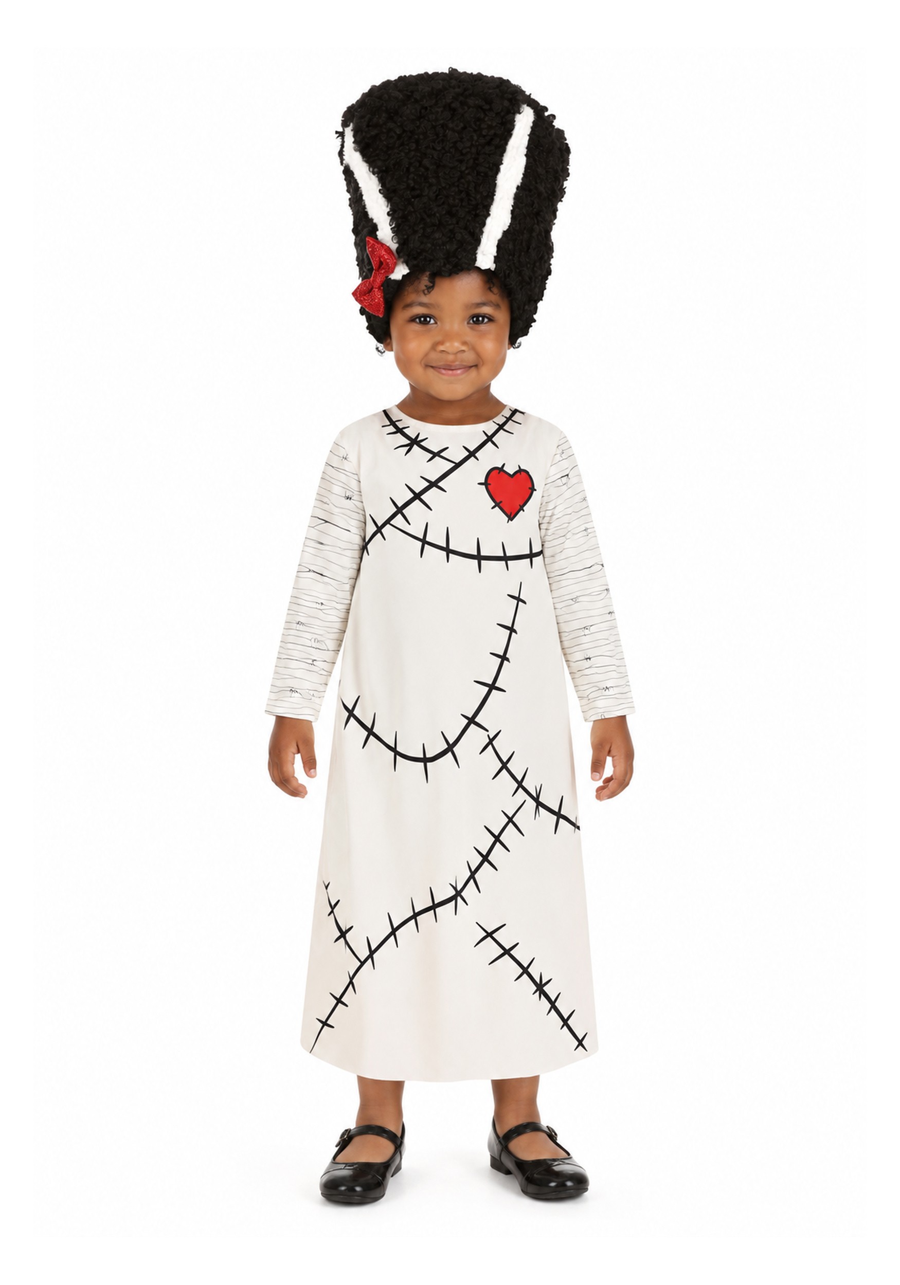 Bride of Frankenstein Girl's Toddler Costume | Scary Costumes