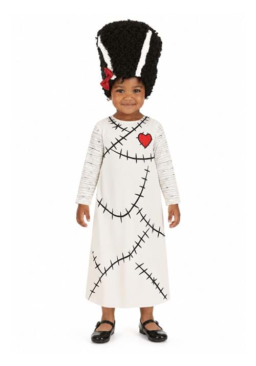 Toddler Bride of Frankenstein Baby Costume Main 1