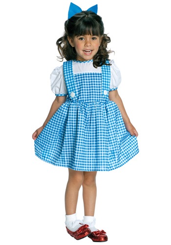 Click Here to buy Tiny Tikes Dorothy Costume from HalloweenCostumes, CDN Funds & Shipping