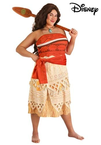 Plus Size Deluxe Disney Moana Costume