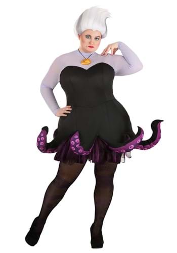 Click Here to buy Womens Plus Size Deluxe Disney Ursula Costume from HalloweenCostumes, CDN Funds & Shipping