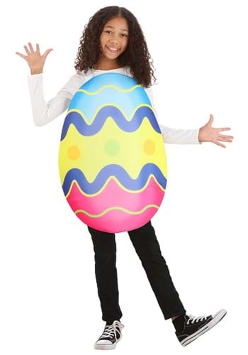 Kids Colorful Easter Egg Costume