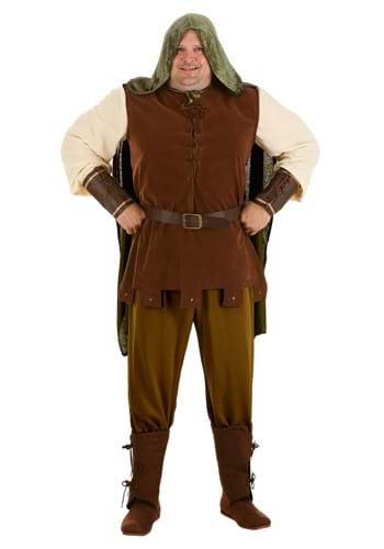 Click Here to buy Plus Size Mens Deluxe Robin Hood Costume from HalloweenCostumes, CDN Funds & Shipping