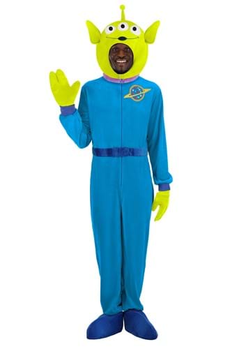 Click Here to buy Disney and Pixar Toy Story Alien Costume for Adults | Adult Disney Costumes from HalloweenCostumes, CDN Funds & Shipping