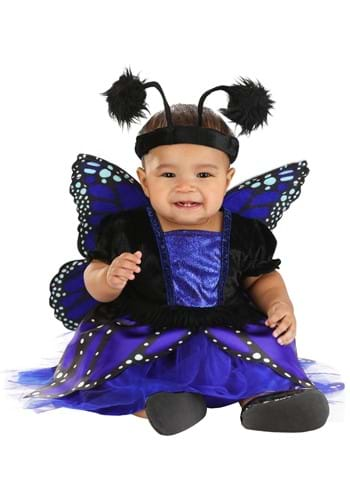 Click Here to buy Girls Baby Blue Butterfly Costume | Bug Costumes from HalloweenCostumes, CDN Funds & Shipping