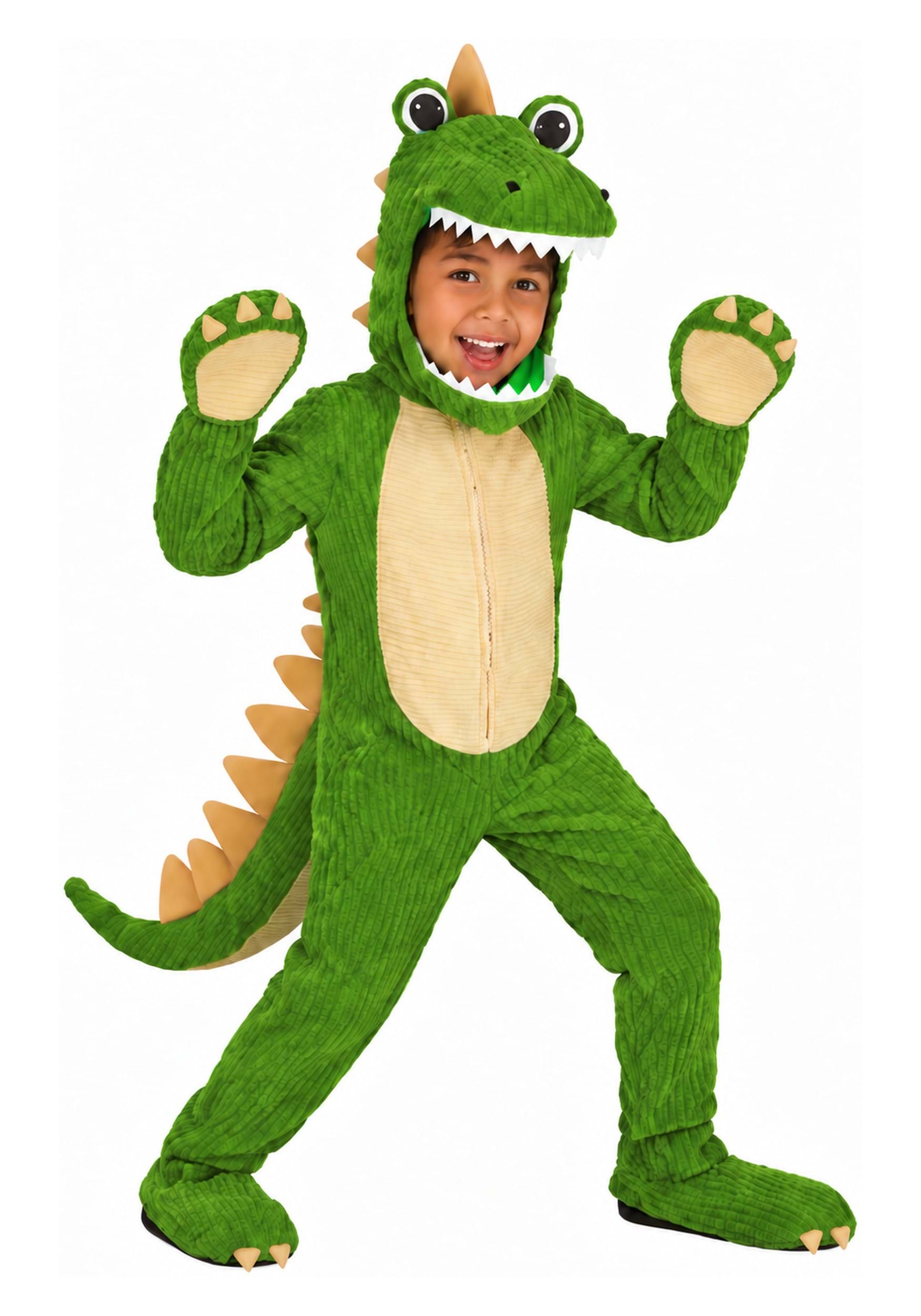Kid's Plush Gator Costume | Kid's Animal Costumes