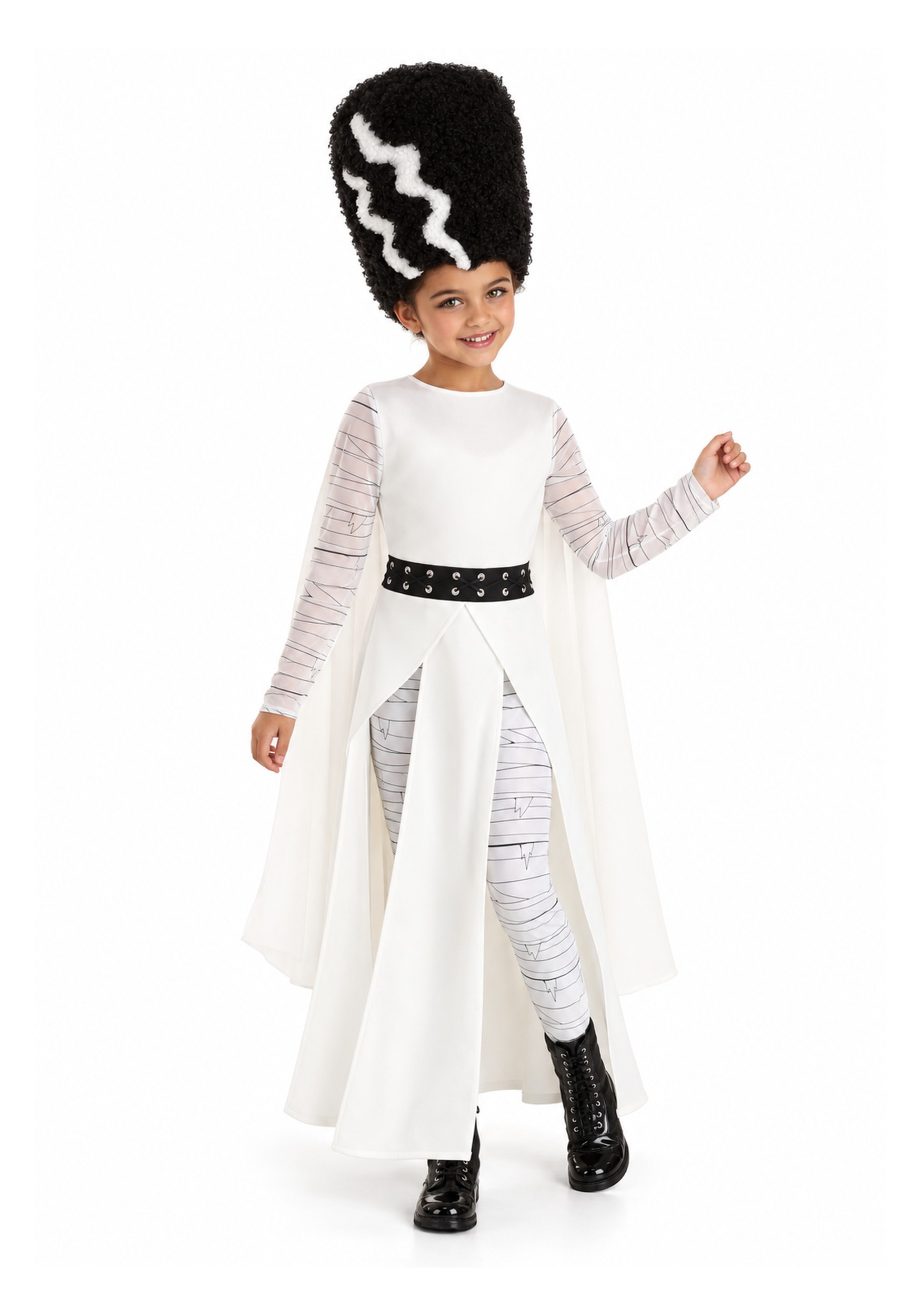 Modern Bride of Frankenstein Girl's Costume Dress | Frankenstein Costumes