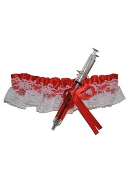 Garter with Syringe Accessory