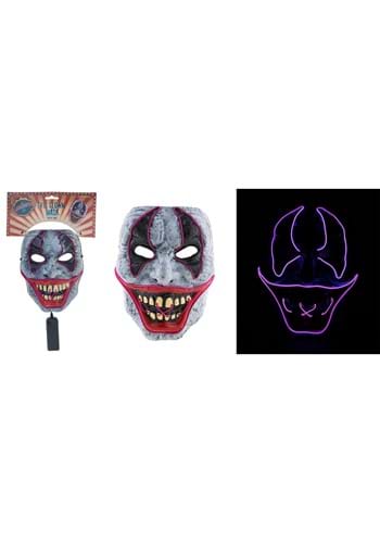 Click Here to buy Evil Clown Light Up Mask from HalloweenCostumes, CDN Funds & Shipping