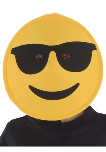 Click Here to buy Sunglasses Emoji Adult Mask from HalloweenCostumes, CDN Funds & Shipping