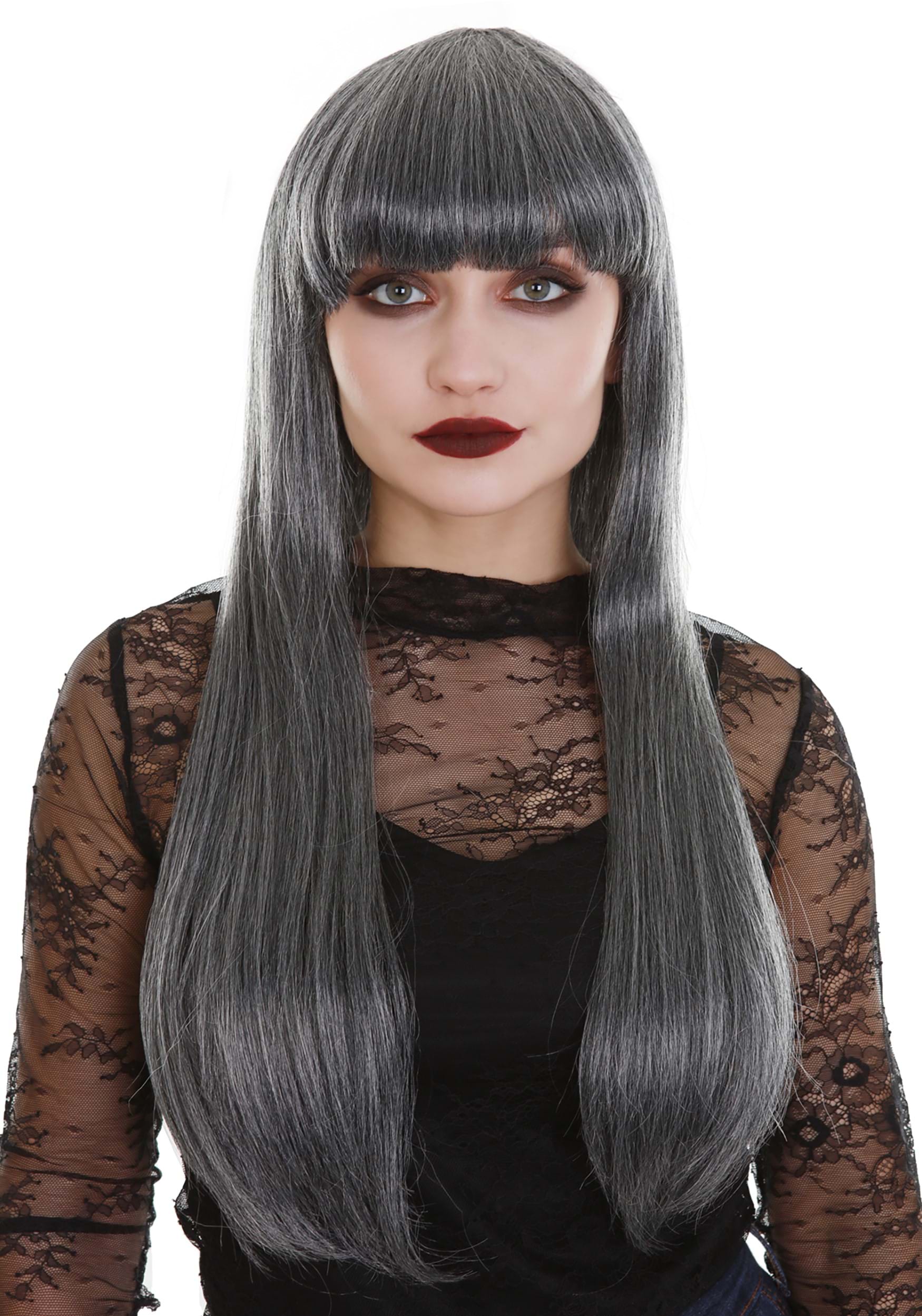 Ghostly Grey Wig For Women