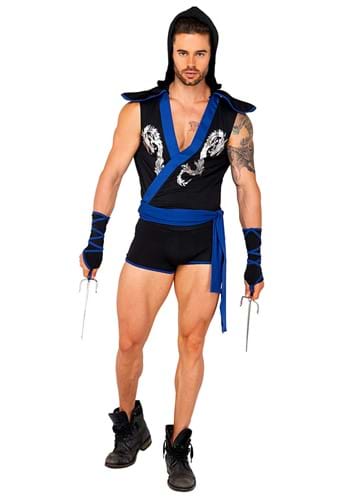 Click Here to buy Sexy Mens Ninja Warrior Costume from HalloweenCostumes, CDN Funds & Shipping