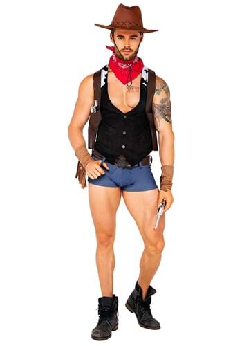 Click Here to buy Showdown Cowboy Mens Costume from HalloweenCostumes, CDN Funds & Shipping