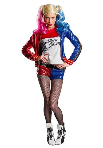 Click Here to buy Harley Quinn Suicide Squad Premium Costume from HalloweenCostumes, CDN Funds & Shipping