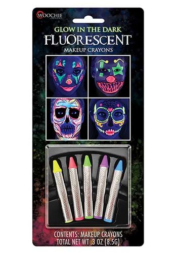 Click Here to buy Glow in the Dark Makeup Fluorescent Crayons from HalloweenCostumes, CDN Funds & Shipping