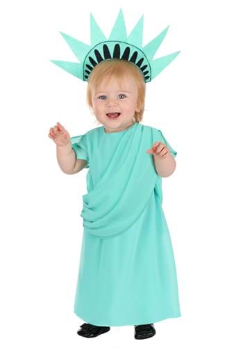 Click Here to buy Statue of Liberty Costume Baby from HalloweenCostumes, CDN Funds & Shipping