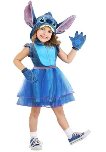 Click Here to buy Toddler Disney Girls Stitch Costume Dress from HalloweenCostumes, CDN Funds & Shipping