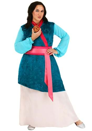 Click Here to buy Plus Size Adult Premium Disney Mulan Costume  Disney Costumes from HalloweenCostumes, CDN Funds & Shipping