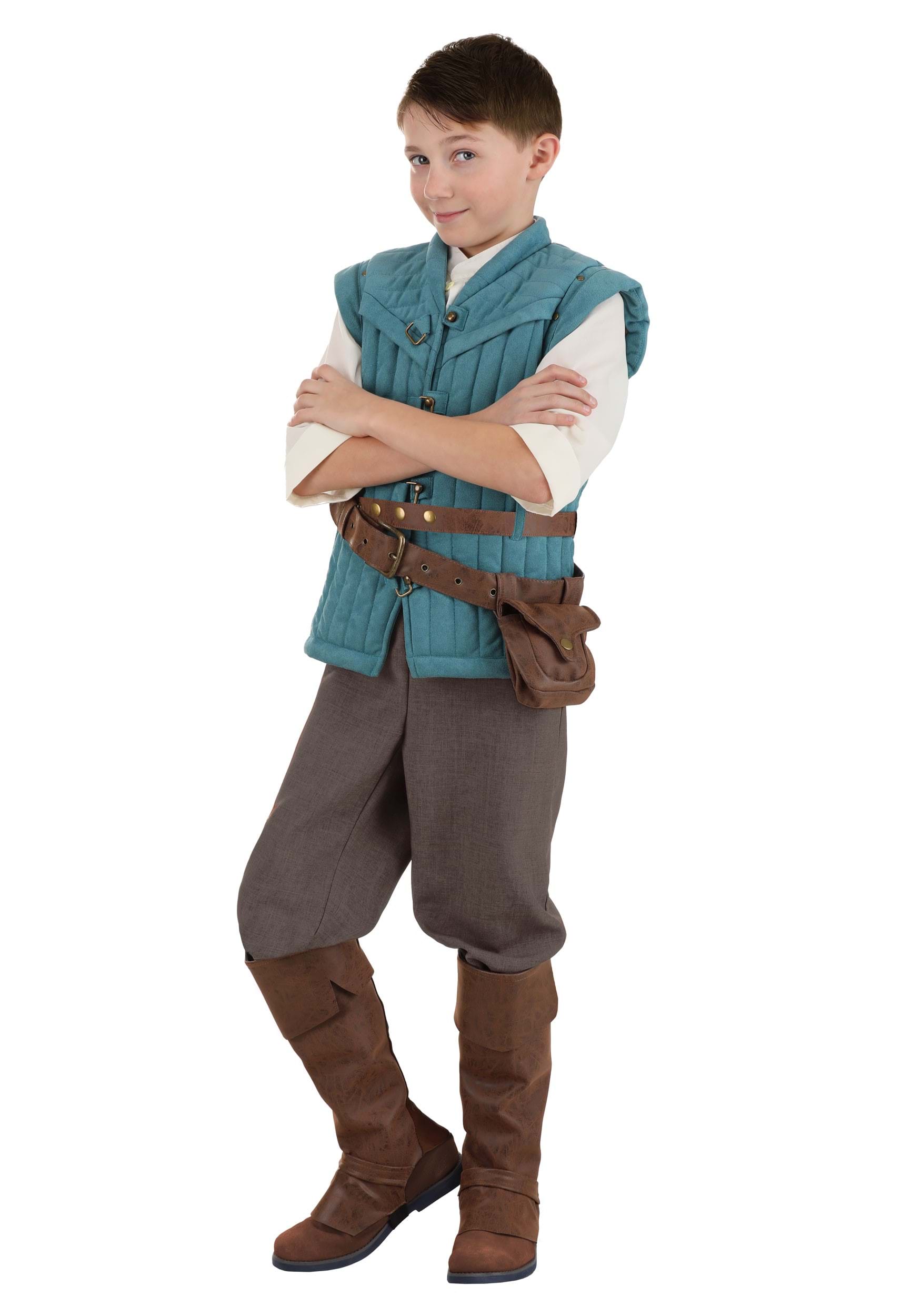 Boy's Authentic Disney Tangled Flynn Rider Costume