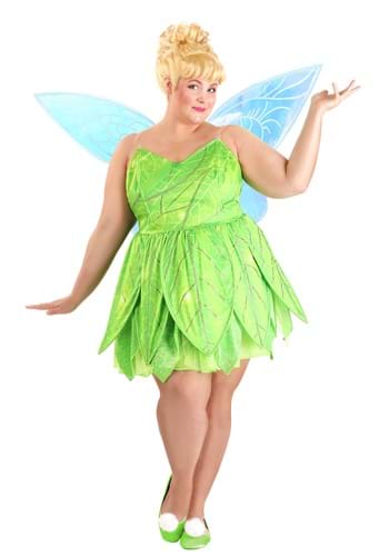Click Here to buy Plus Size Womens Disney Tinker Bell Costume | Disney Costumes from HalloweenCostumes, CDN Funds & Shipping