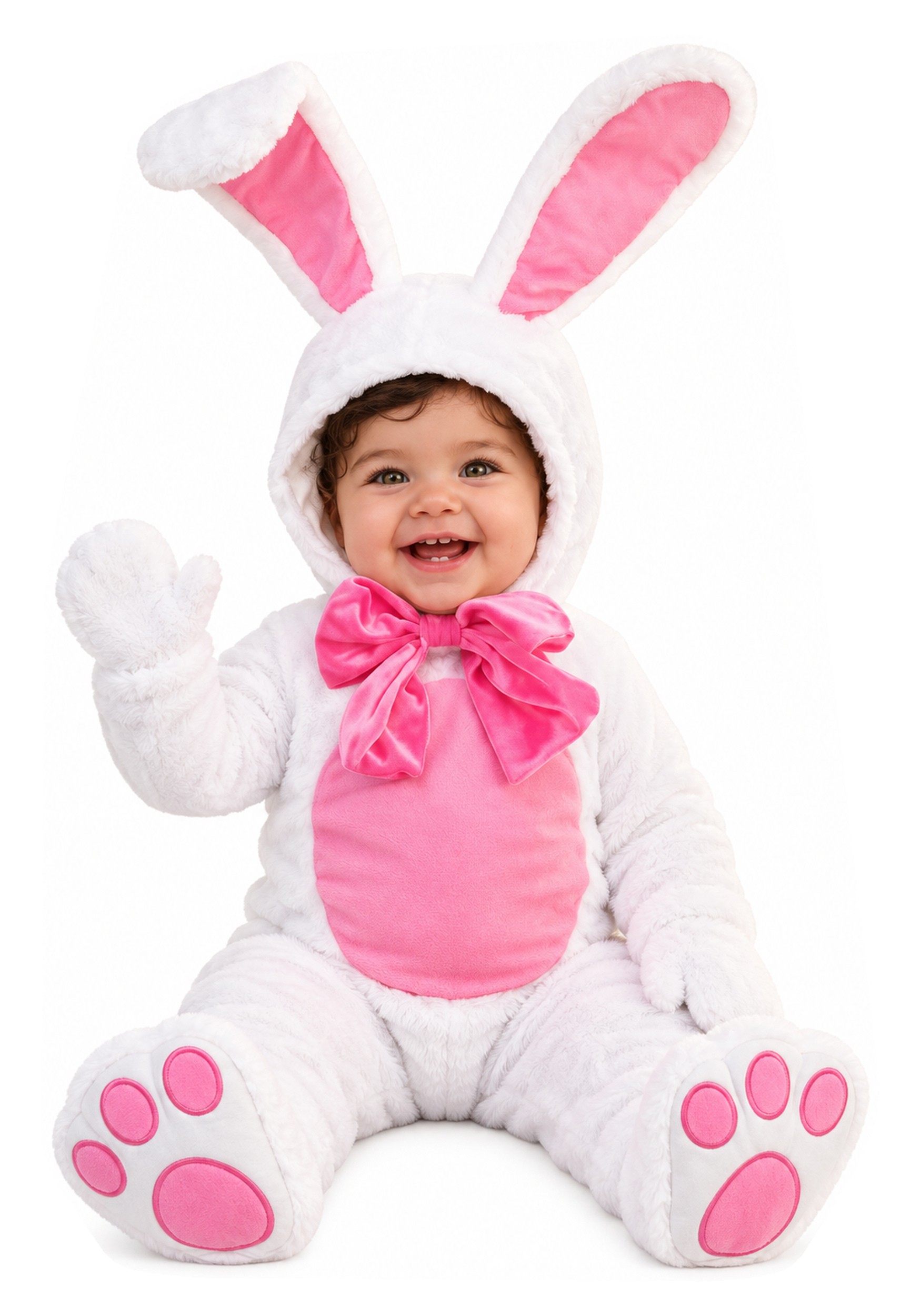 White Bunny Baby Costume