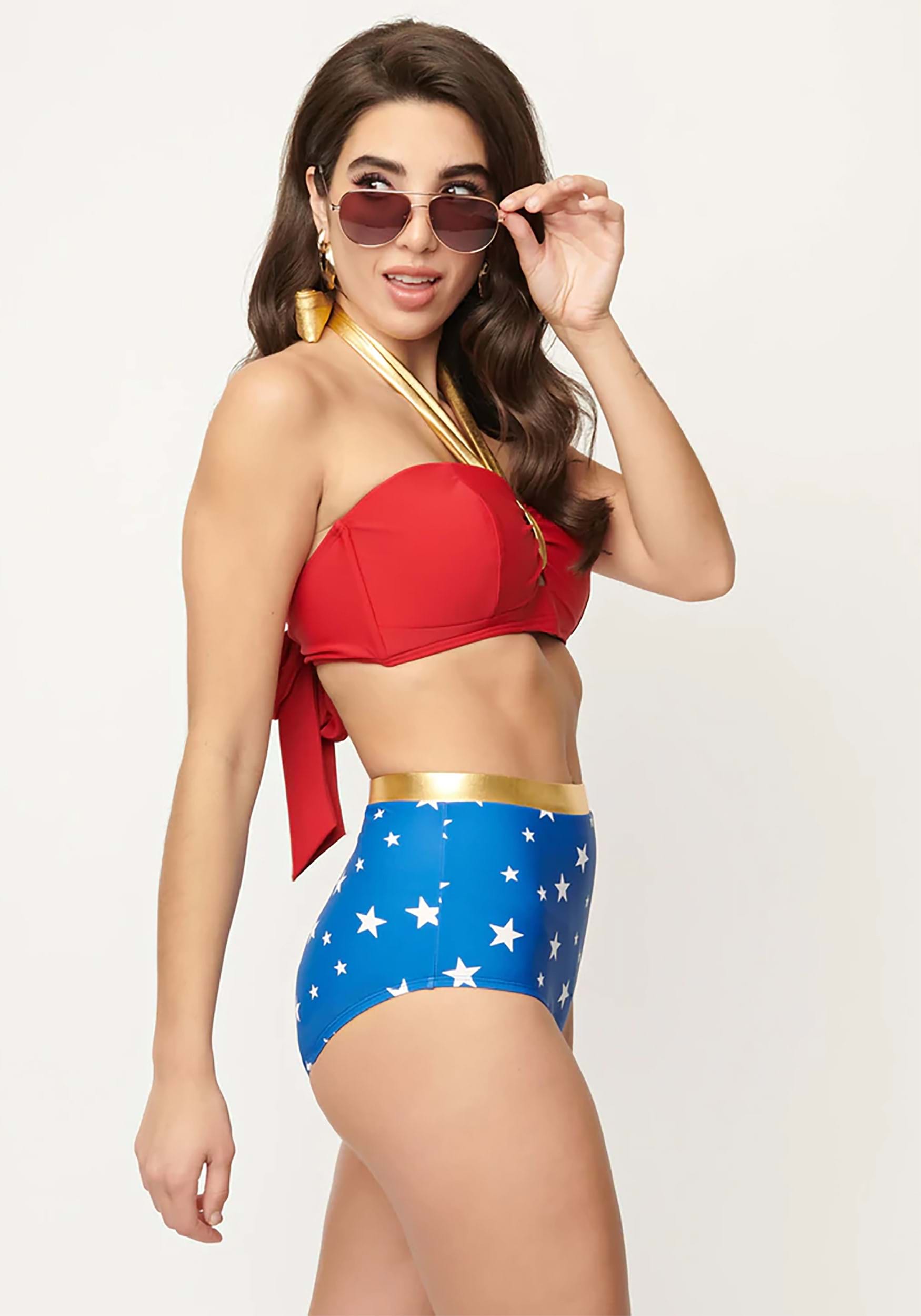 OpenDream - Wonder Woman in a blue bikini