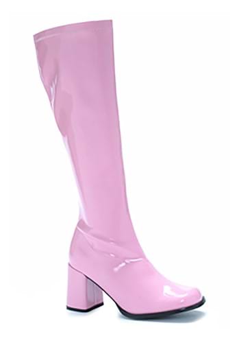 Click Here to buy Adult Pastel Pink Gogo Boots from HalloweenCostumes, CDN Funds & Shipping
