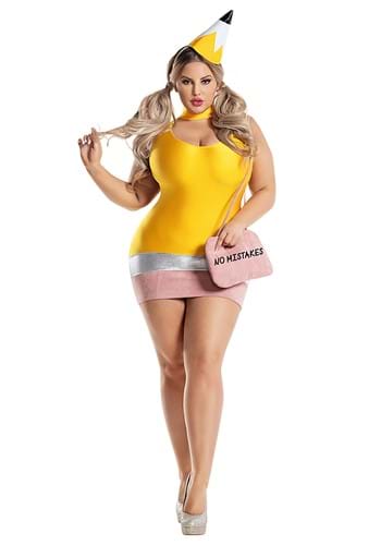 Womens Plus Size Pretty Pencil Costume