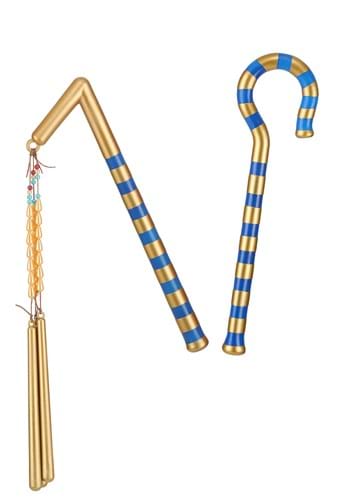 Click Here to buy Egyptian Crook & Flail Accessory from HalloweenCostumes