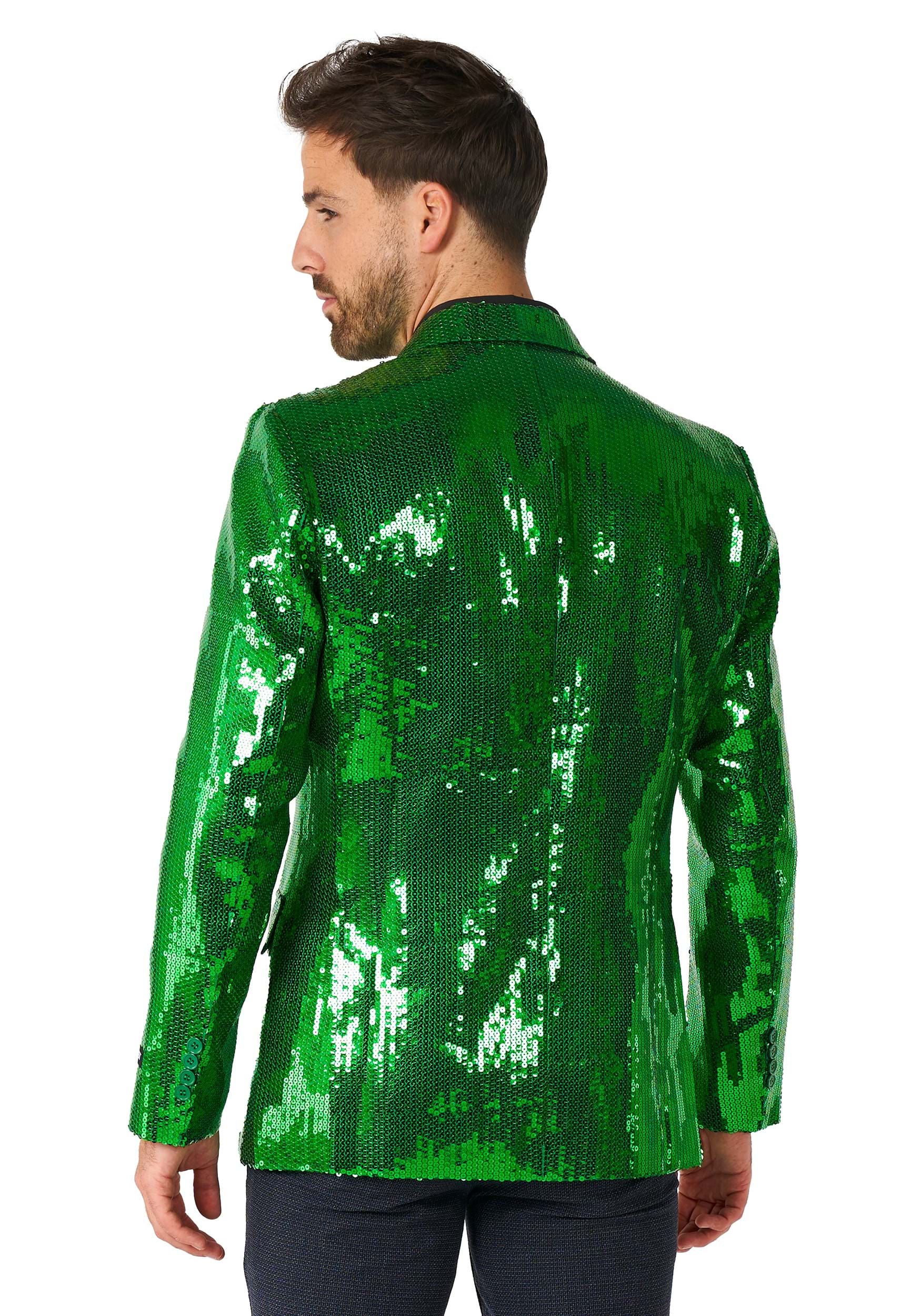 Suitmeister Sequins Green Blazer
