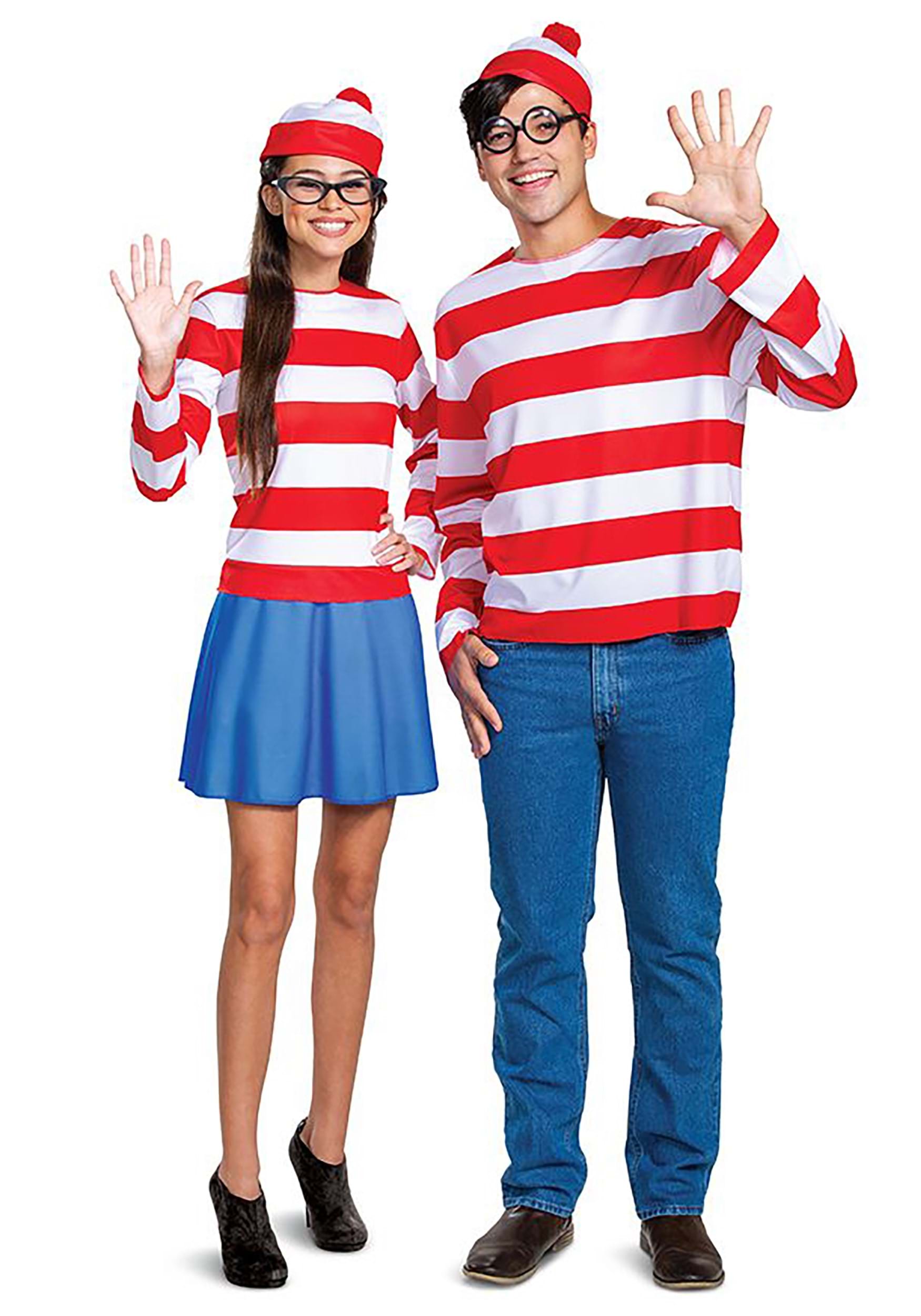 Where's Waldo Classic Adult Waldo Costume