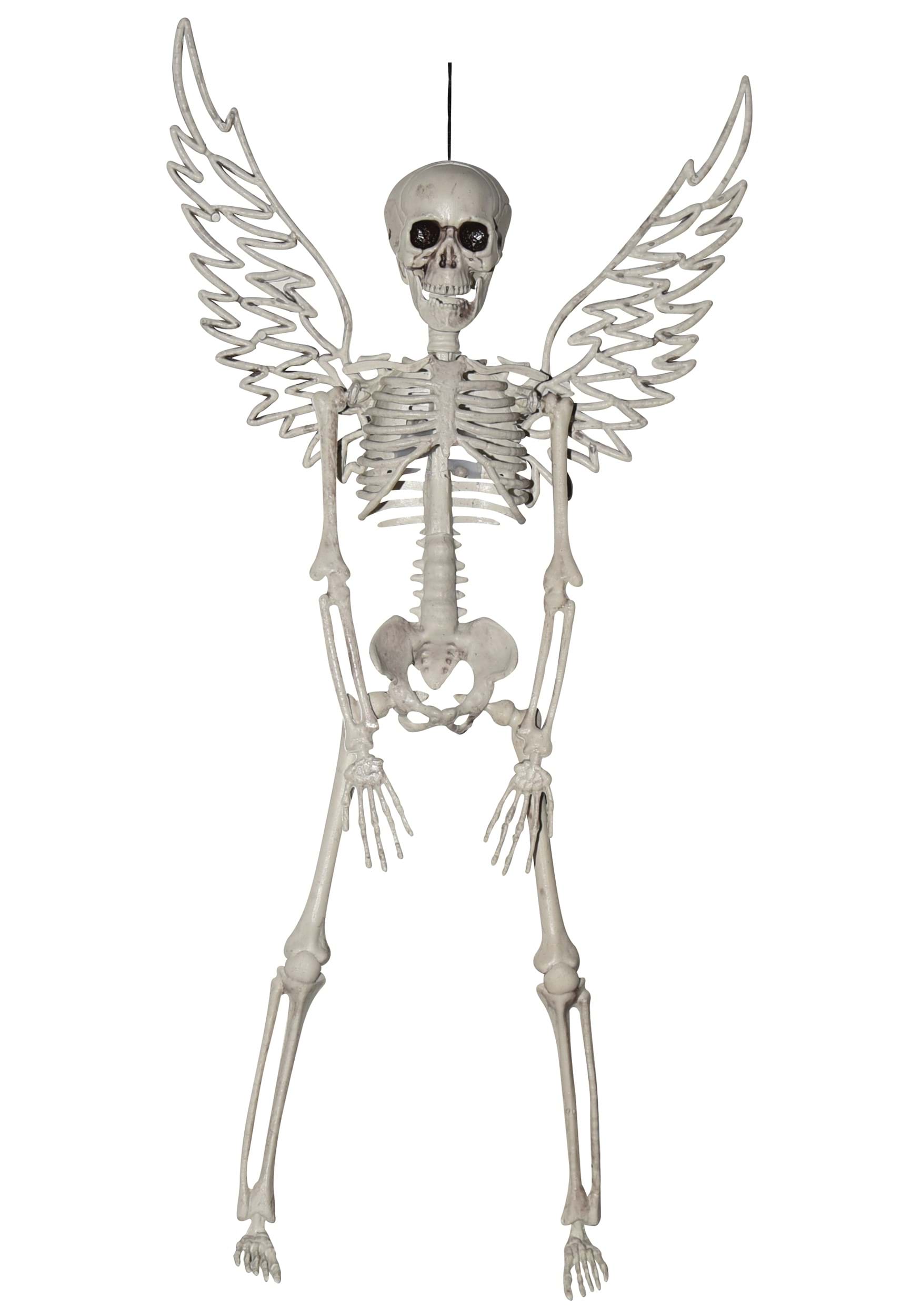 16 Hanging Skeleton With Wings Decoration , Skeletons