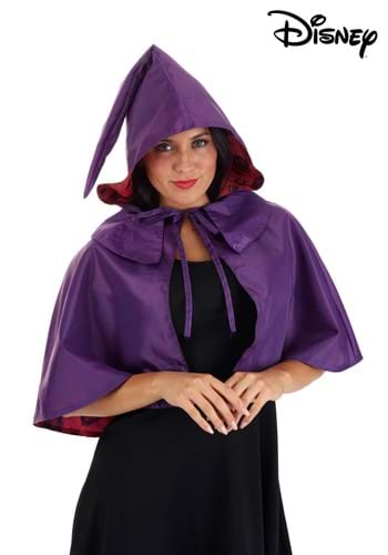 Click Here to buy Womens Sarah Sanderson Hocus Pocus Hooded Capelet | Hocus Pocus Accessories from HalloweenCostumes, CDN Funds & Shipping