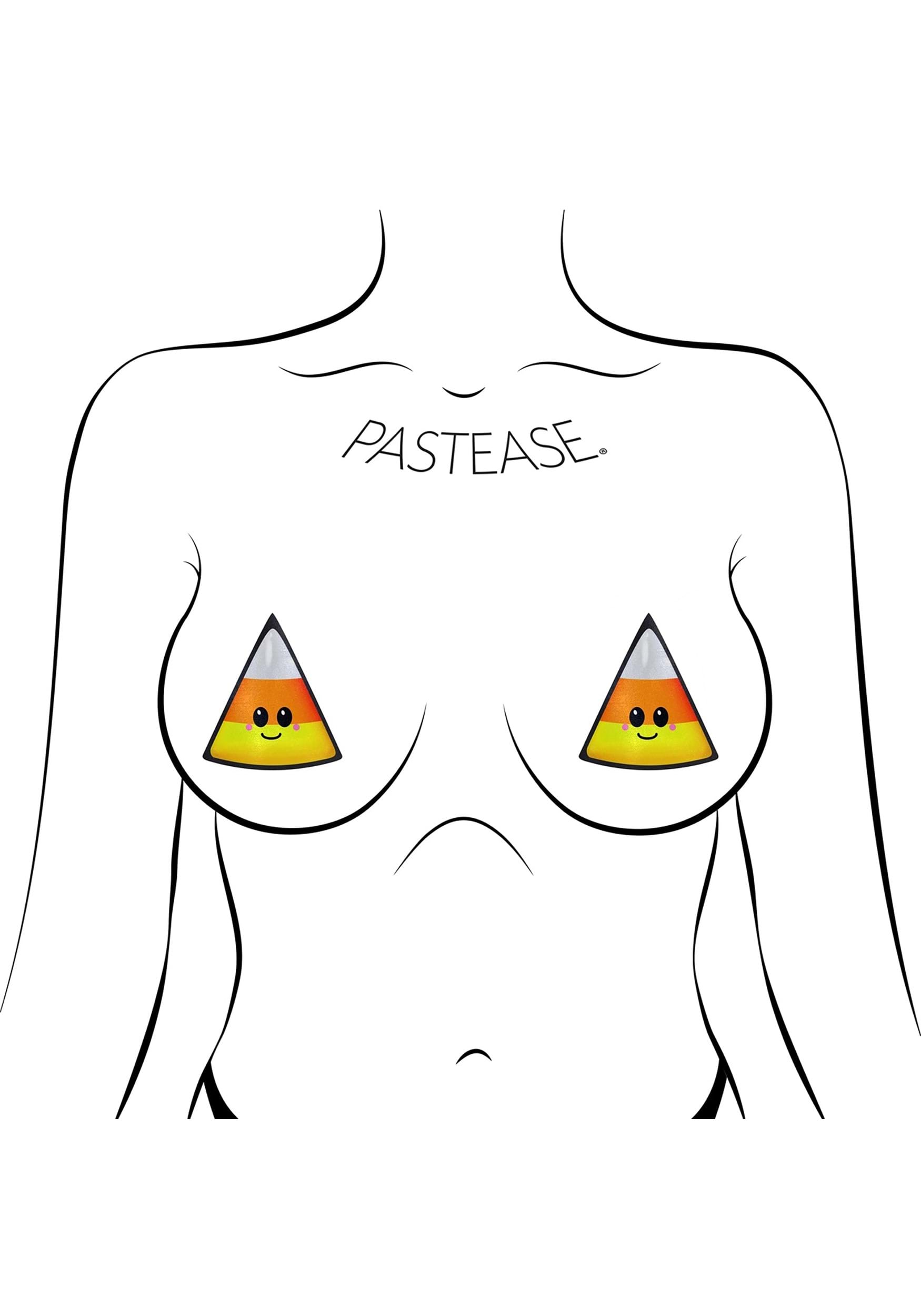 Pastease Candy Corn Costume Pasties