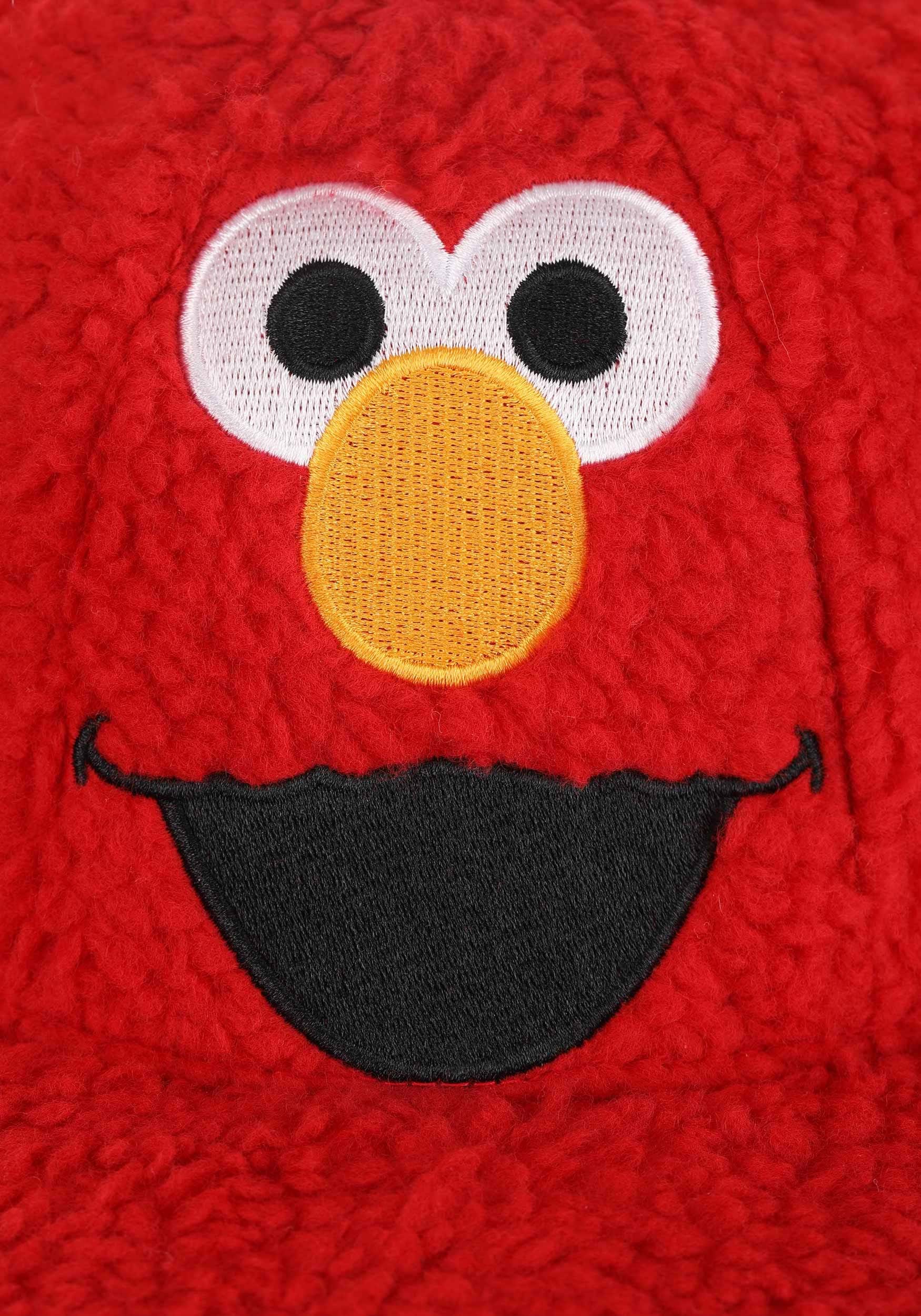 Elmo Sesame Street Fuzzy Cap