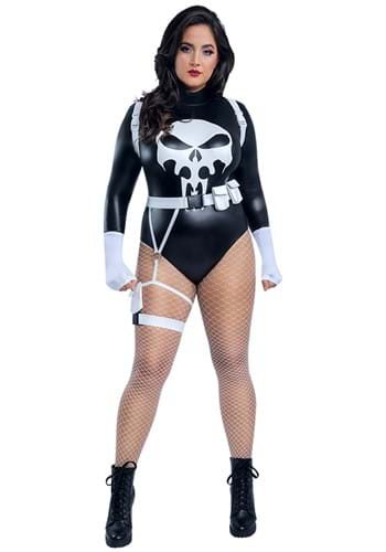 Click Here to buy Plus Size Sexy Womens The Punishing One Costume | Plus Size Costumes from HalloweenCostumes, CDN Funds & Shipping