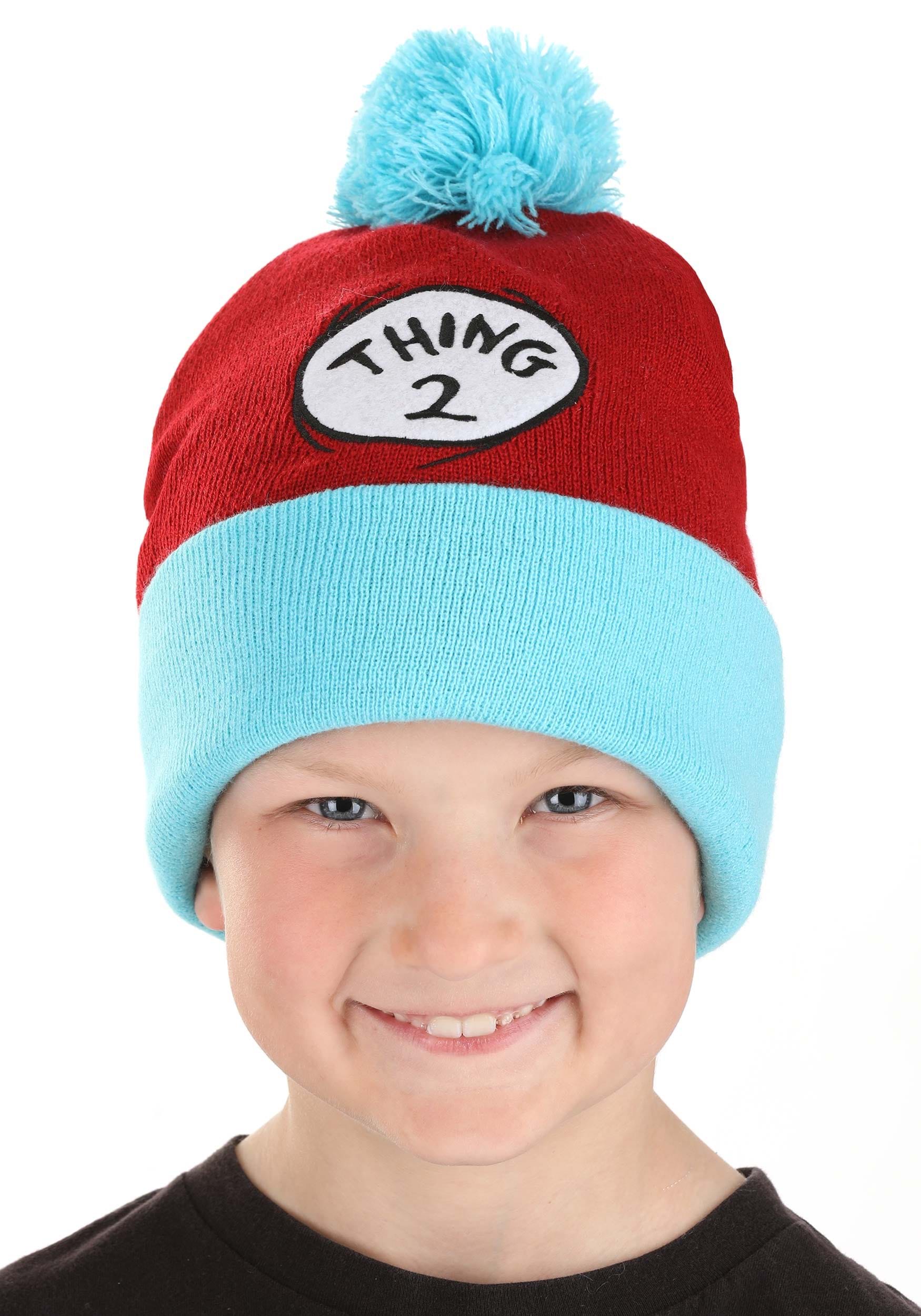 Thing 2 Dr. Seuss Pom Beanie | Dr. Seuss Accessories