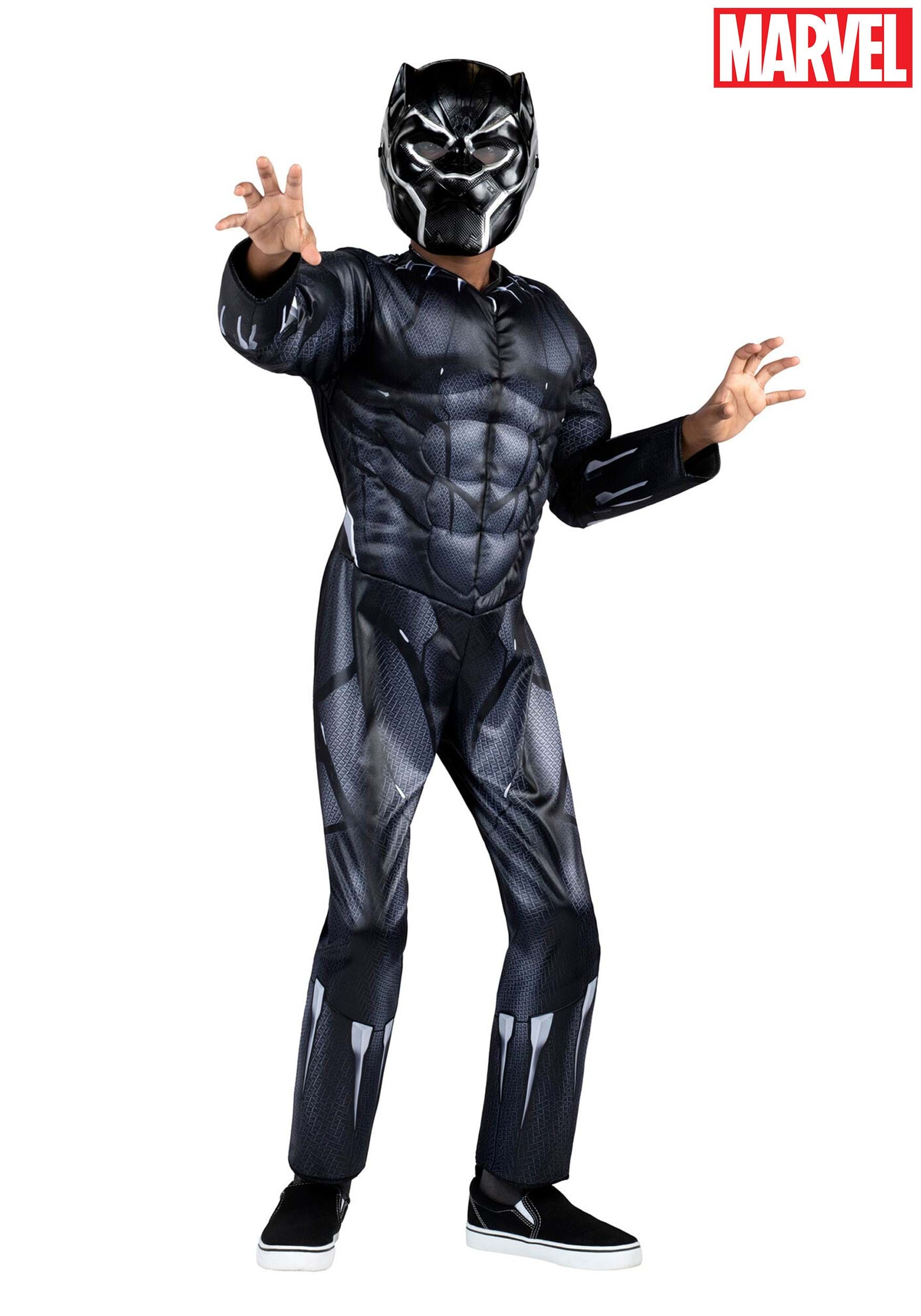 Black Panther Costume For Boys