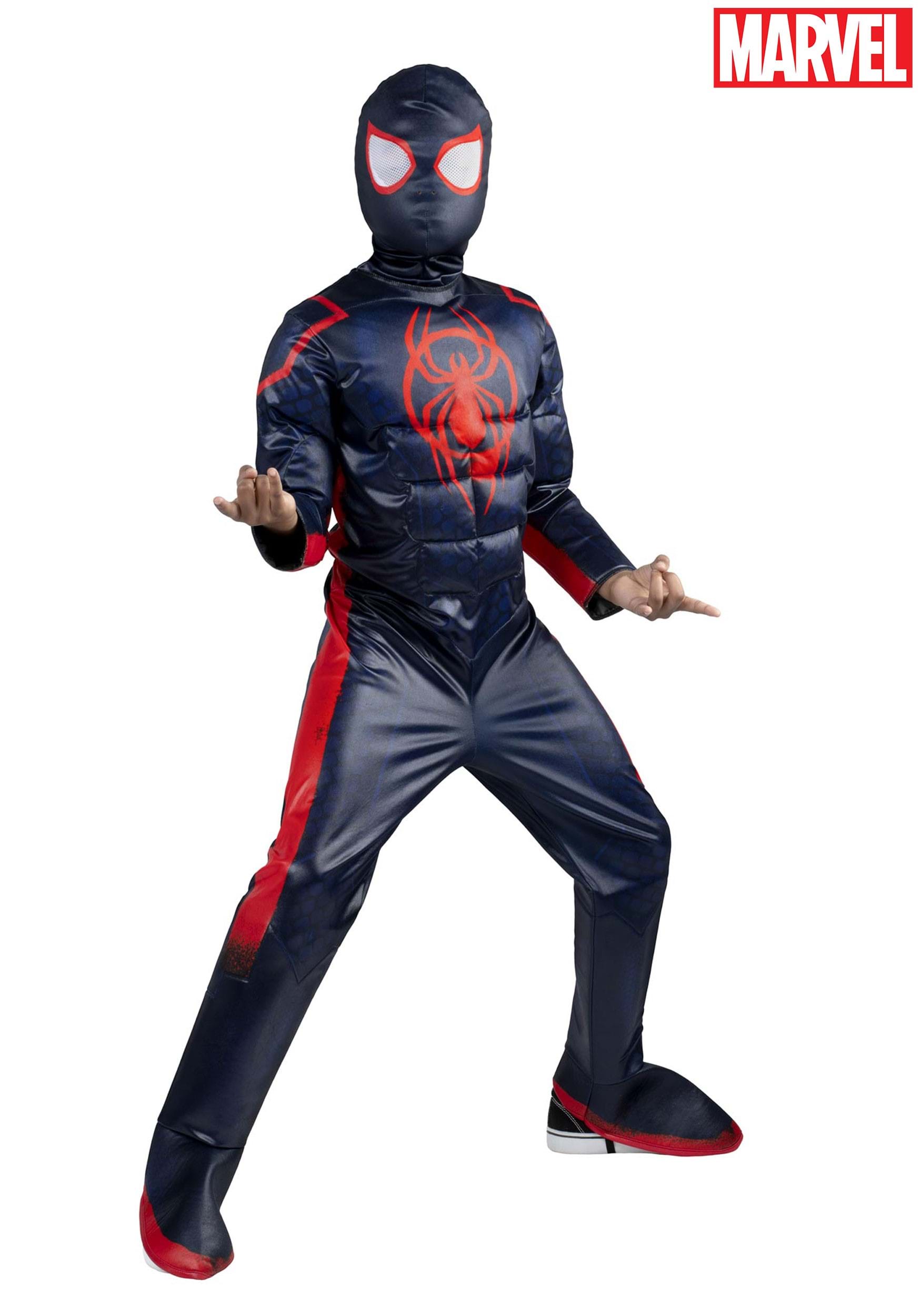 Boy's Miles Morales Spider-Man Costume