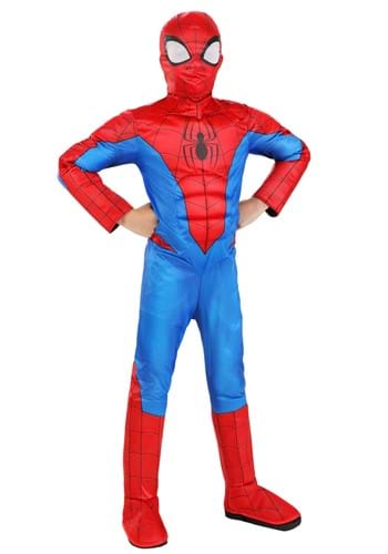 Click Here to buy Spider-Man Boys Costume from HalloweenCostumes, CDN Funds & Shipping