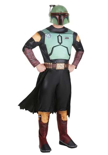 Click Here to buy Adult Boba Fett Costume | Star Wars The Mandalorian Costumes from HalloweenCostumes, CDN Funds & Shipping