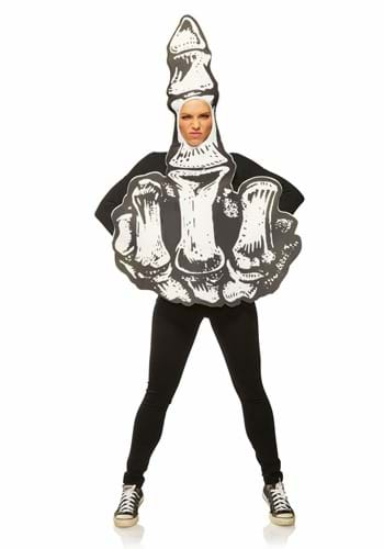 Skeleton Middle Finger Adult Size Costume